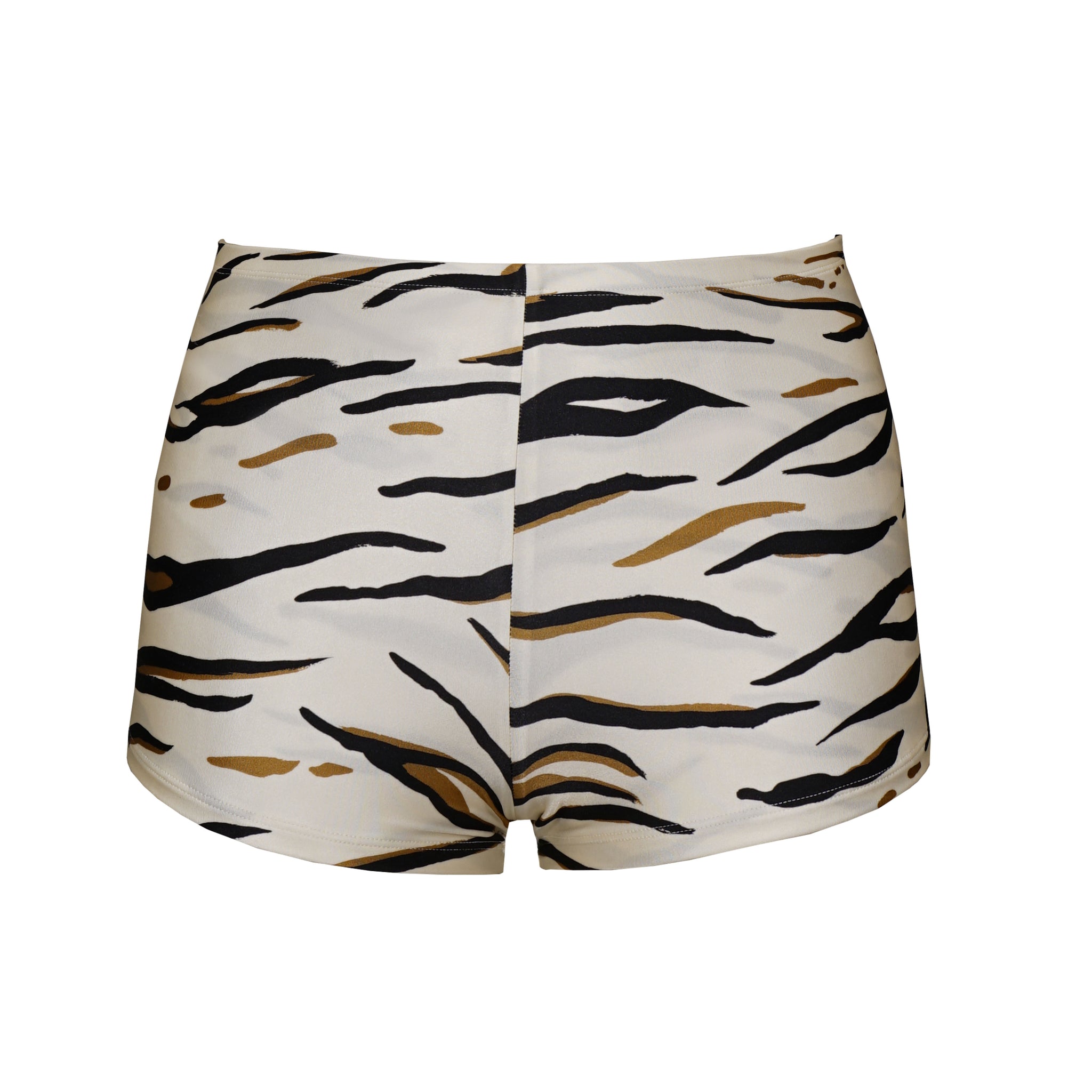 LE TIGRE TIGER PRINT SWIM SHORT BOTTOMS