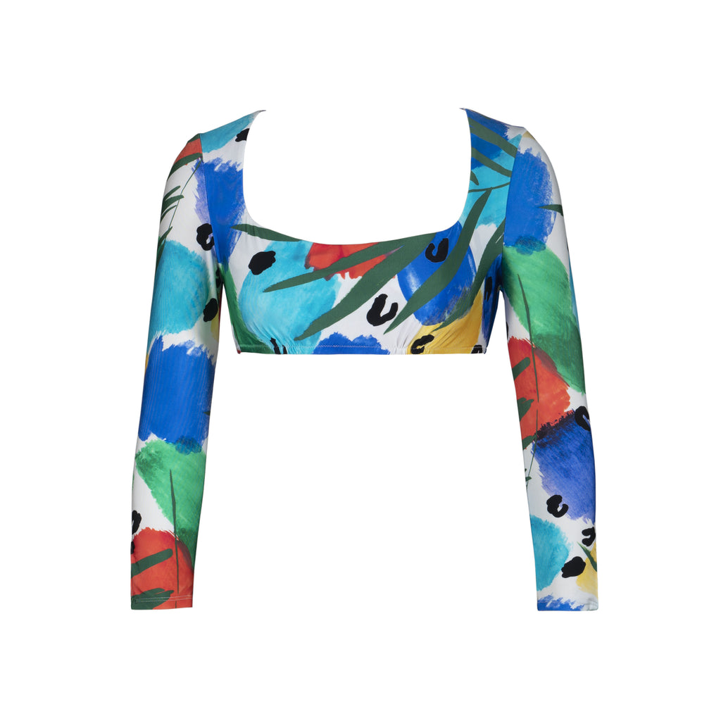 Helen Long Sleeved Swim Top - Islander